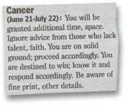 Horoscope for 9/11