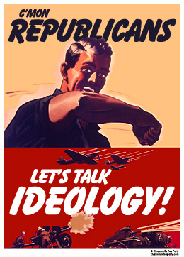 Let's Talk Ideology Poster